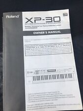 Roland user manual for sale  WEMBLEY