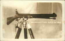 Cartão postal foto real de rifle Sharpshooter 1847 armas armas armas c1910 comprar usado  Enviando para Brazil