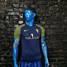 Camiseta deportiva de Gijón 2017 2018 tercera camisa pequeña Nike 833017-410, usado segunda mano  Embacar hacia Argentina