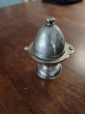 Used, Antique 1919 C. F. Bierbach Patented Hinged Silver Egg Cup w/Slicer Rochester NY for sale  Shipping to South Africa