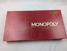 Vintage monopoly deluxe for sale  North Chelmsford