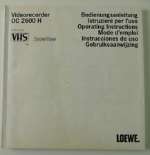 Loewe videorekorder 2600 gebraucht kaufen  Ohmstede