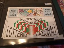 X17 cartolina lotteria usato  Modena