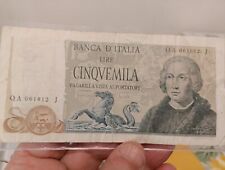 5000 lire colombo usato  Roma