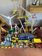 Lego City Technic colección maquinaria de construcción grúa excavadora molinete camión puente segunda mano  Embacar hacia Argentina