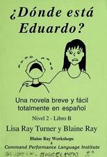 Usado, ¿De dónde está Eduardo? (Edición española) por Lisa Ray Turner; Blaine Ray segunda mano  Embacar hacia Argentina
