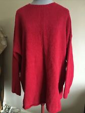 Boohoo red jumper for sale  WATERLOOVILLE