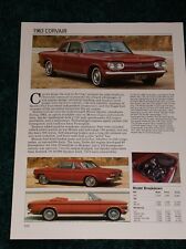 1963 chevy corvair for sale  Melvindale