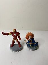 Lote de 2 bonecos de personagens do Homem de Ferro e Mérida Disney Infinity 2.0 comprar usado  Enviando para Brazil
