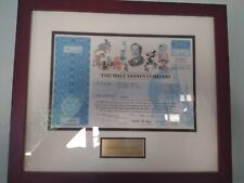 Stock certificate walt for sale  Owosso