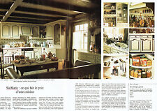 Publicité Advertising 107  1977   les cuisines SieMatic 1001 antique (2p), gebruikt tweedehands  verschepen naar Netherlands