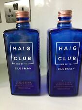 Empty blue haig for sale  UK