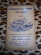 Classeur recettes poissonnerie d'occasion  Isigny-le-Buat