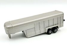 1/64 Silver Gooseneck Cattle Trailer for sale  Shipping to South Africa
