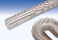 Usato, Tubo flex aspirazione poliuretano con spirale in acciaio ramato Ø interno 50 mm usato  Pontedera