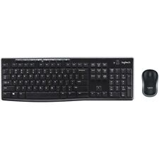 Kit Logitech MK270 mouse e teclado layout Wi-Fi sem fio pacote combo espanhol Es, usado comprar usado  Enviando para Brazil