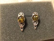 amber earrings for sale  SOWERBY BRIDGE