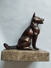 Dog seated marble for sale  LITTLEHAMPTON
