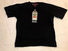 Camisa para mujer Jagermeister Herbs de manga corta negra grande. segunda mano  Embacar hacia Argentina