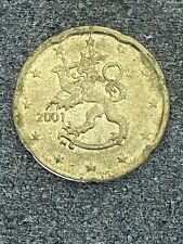 Finland cents 2001 for sale  Ireland