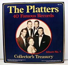 The Platters - 40 discos famosos: vinil do tesouro de colecionador, LP, compilação comprar usado  Enviando para Brazil