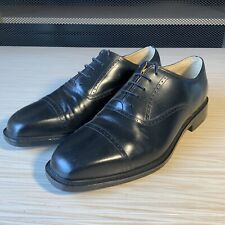 Rockport Mens Leather Oxfords Dress Shoes Black Size 9.5 Wide for sale  Shipping to South Africa