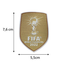 Distintivo Argentina World Cup Champions 2022 FIFA transferência de calor patch Parche Campeón comprar usado  Brasil 