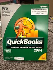 Intuit QuickBooks Pro 2004 con licencia para Windows 98/ME/2000/XP segunda mano  Embacar hacia Mexico