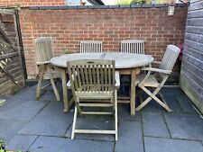 Teak garden table for sale  HENLEY-ON-THAMES