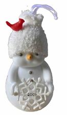 Department snowman ornament for sale  Shipping to Ireland