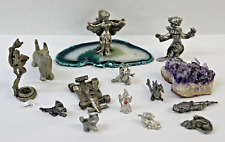 Lot miniature pewter for sale  Shipping to Ireland