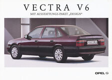Opel Vectra V6 Ausstattungspaket Design Prospekt 1994 5/94 1 Blatt brochure comprar usado  Enviando para Brazil