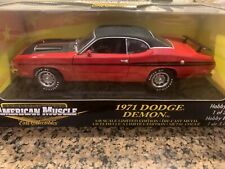1/18 ERTL AMERICAN MUSCLE 1971 DODGE DEMON HOBBY EDITION RED for sale  Canada