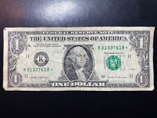 Usado, Nota de nota de estrela de US$ 1 USD - Número de série baixo comprar usado  Enviando para Brazil