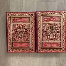 1914 & 1915 Las Mil y una Noches Cunetos Arabes Gustavo Weil Vol 1 & 2 Wettel comprar usado  Enviando para Brazil