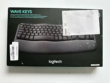 Teclado ergonómico inalámbrico Logitech Wave Keys para empresas - Grafito, Reino Unido... segunda mano  Embacar hacia Mexico