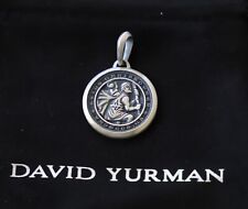 David Yurman Srebro szterlingowe Święty Krzysztof Amulet wisiorek 925 na sprzedaż  Wysyłka do Poland