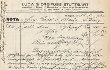 Stuttgart rechnung 1932 gebraucht kaufen  Leipzig