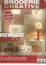 Broderie creative rouge d'occasion  Bray-sur-Somme