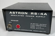 Rare Vintage ASTRON RS-4A Linear power supply, 13.8V, 4A for sale  Shipping to Canada