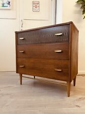 Vintage Chest Of Drawers 1950s Atomic Rare Oak Metal Legs 1960s Heals Retro for sale  Shipping to South Africa