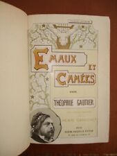 Gautier emaux camees d'occasion  Sceaux