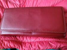 Visconti red leather for sale  WAKEFIELD