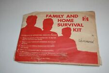 Kit raro de sobrevivência para família e casa International Harvester, usado comprar usado  Enviando para Brazil