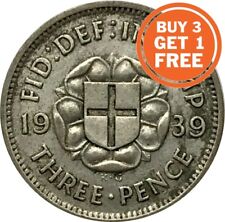 Silver threepence george for sale  BURNTWOOD