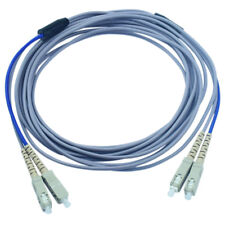 Usado, Cable de fibra blindado interior 50M MM SC UPC-SC UPC cable de conexión de fibra óptica dúplex  segunda mano  Embacar hacia Argentina