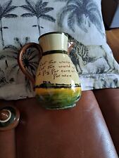 Motto ware jug for sale  PRESTON