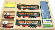 Corgi 1/64 Scale 60008 Eddie Stobart Truck Set Playmat Scania/ERF Cabs/Trailers comprar usado  Enviando para Brazil