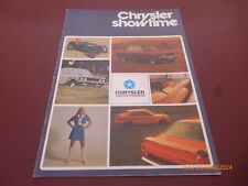 Chrysler 1972 catalogue for sale  CHESHAM