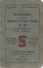 Instructions emploi machine d'occasion  Le Puy-en-Velay